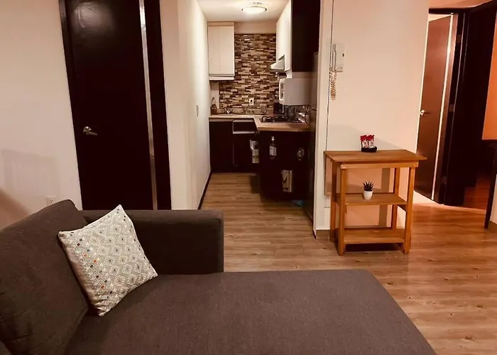 Pm Tranquilo Y Cómodo Depa Roma Sur Con Todo! Apartamento México DF
